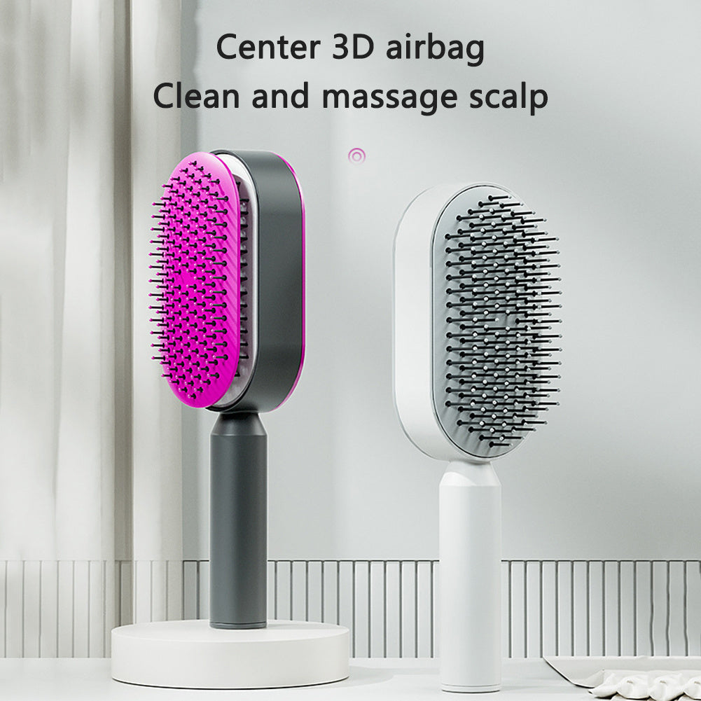 Luxury Self-Cleaning Scalp Massage Brush