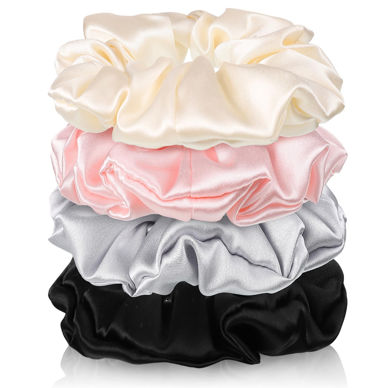 100% Mulberry Silk Scrunchies Collection